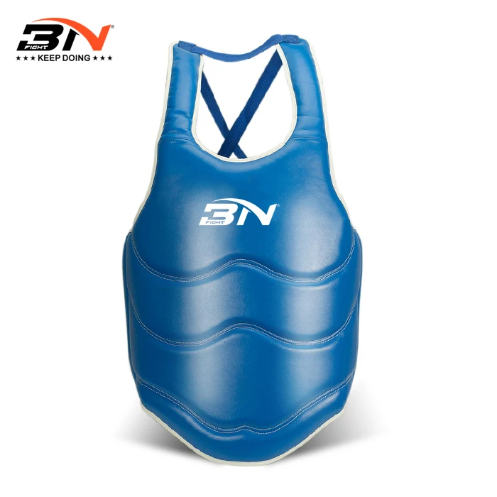 

BN Teenagers Chest Protector Belly Guard Kick Boxing Karate Support Taekwondo Fighting Body Training Fight Breast Protector