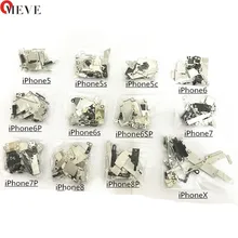 Полный корпус внутренний маленький металлический Железный 23 шт. для iPhone 5 5c 5S 6 6s plus 7 7P 8 маленький держатель кронштейн щит пластина комплект Запчасти для телефонов