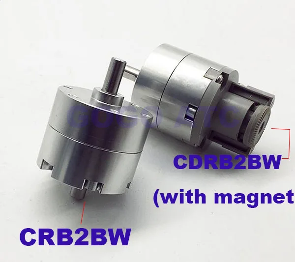 Роторный цилиндр однолопастной Размер 15 CRB2BW/CDRB2BW/CDRB2BWU 90 180 270 Вращающийся Угол Двойной вал роторный пневматический привод