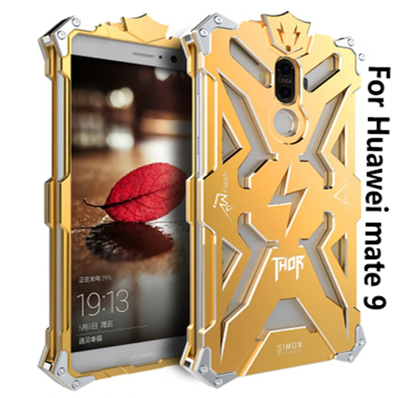 Новое поступление Роскошный Алюминиевый металлический чехол для Huawei mate 9