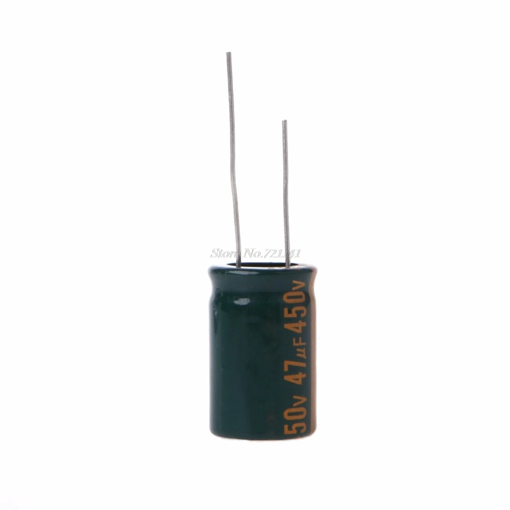 450 в 47 мкФ емкость электролитический радиальный конденсатор высокая частота низкая ESR