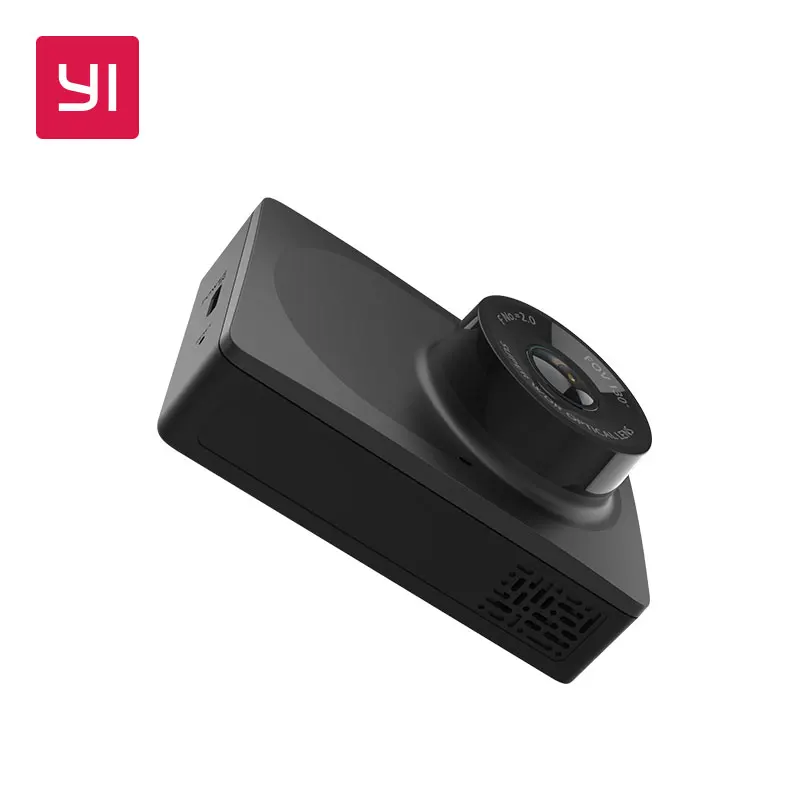 YI Compact Dash Camera 1080p Full HD Car Dashboard Camera with 2.7 inch LCD Screen 130 WDR Lens G-Sensor Night Vision Black