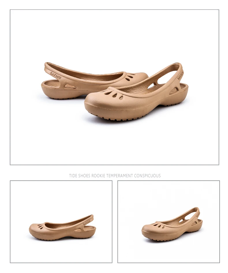 STS BRAND Spring Women Leopard Grain Round Toe Sandals Loafer Beach Sandals Ballet Flats Casual Shoes Flats Sandals Women Shoes (15)