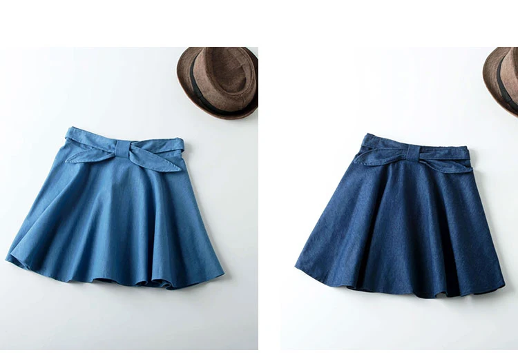 Лето осень модные женские юбки винтажная джинсовая юбка с натуральной талией плиссированная миди юбка Женская Повседневная металлическая кнопка юбки