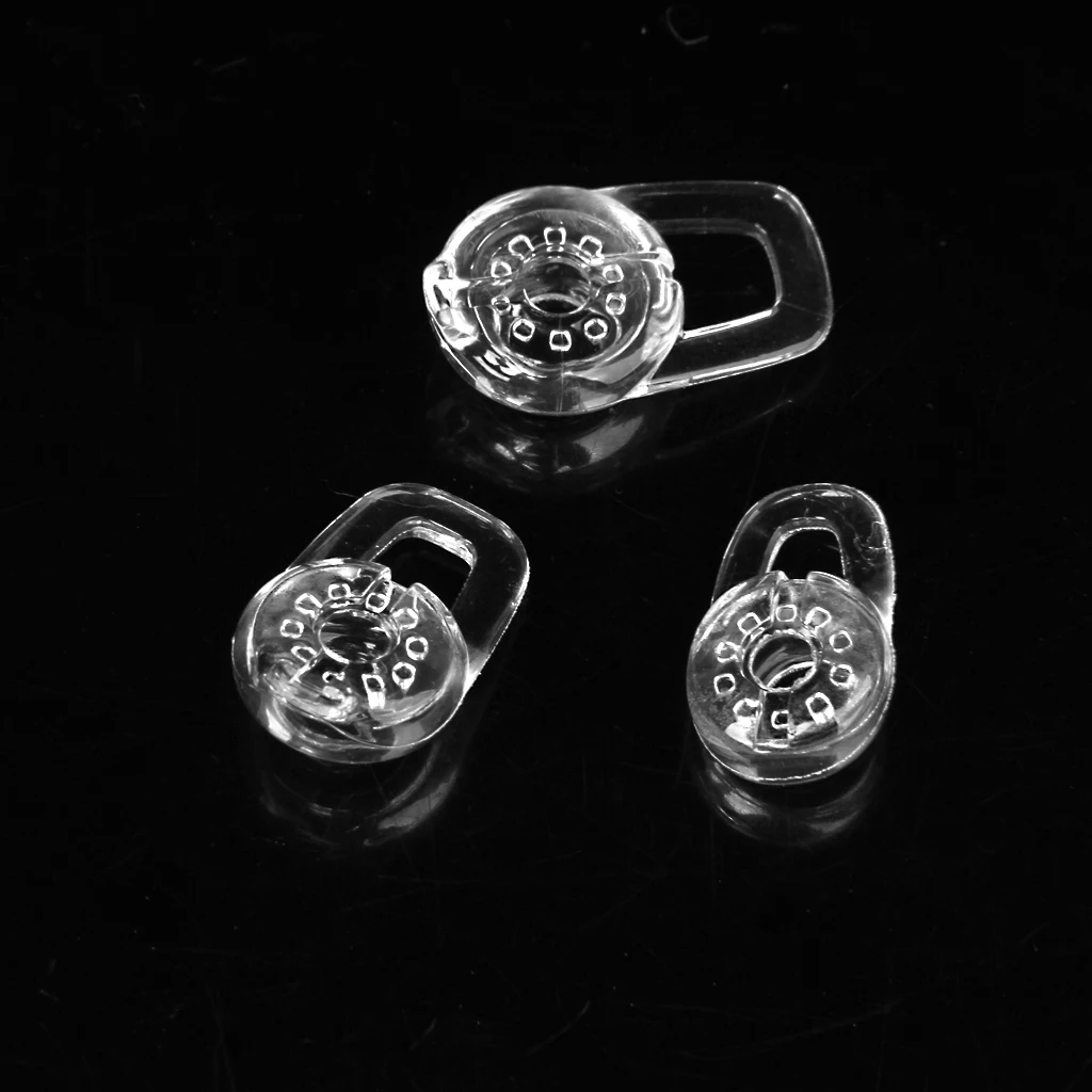 1Pack Earbuds Eartips & Ear Hooks Spare Kit Earloops Buds Replacement Clamp Headphones Holder for M100 Wireless Earphone