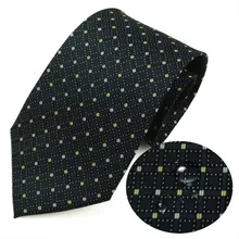 Для мужчин галстуки окрашенная пряжа жаккардовые 9 см галстук формальный Бизнес карьера Сельма галстук в полоску, Свадебная вечеринка Бизнес