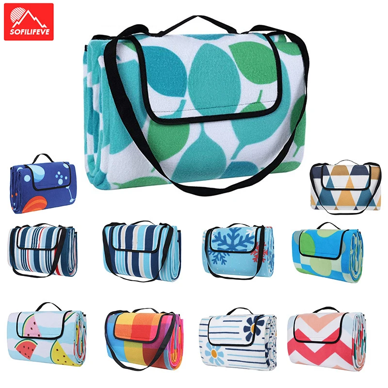 

Outdoor Camping Mattress Sleeping Blanket Mat Suede Spring Outing Hiking Cushion Foldable Mat Picnic Mats Folding Handheld Mats