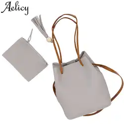 Aelicy 2017 модная женская сумка с кисточками Litchi с верхней ручкой сумка на одно плечо роскошная женская кожаная сумка через плечо bolsos mujer
