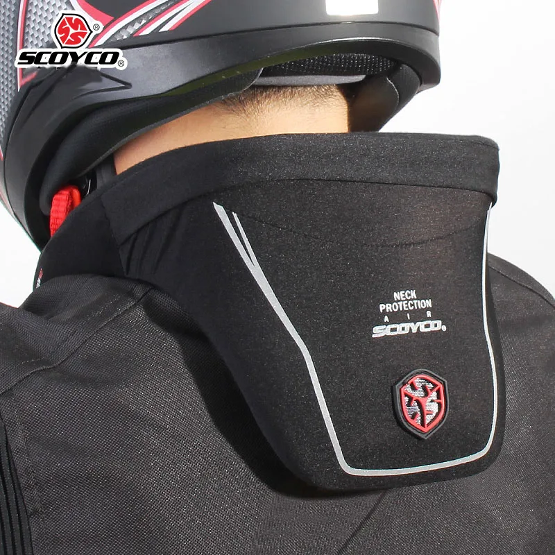 Motorcycle Protective Gear Neckguard Neck Brace Protector Reflective