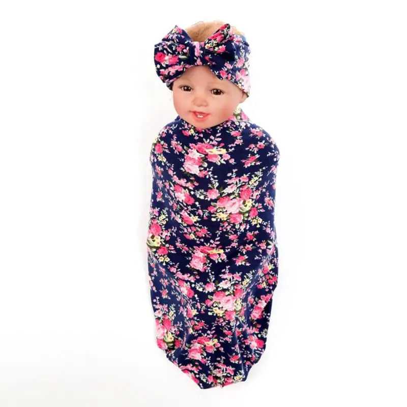 

Envelope for Newborns Baby Swaddles Newborn Fashion 2018 Swaddle Blanket Baby Sleeping Swaddle Muslin Wrap Fashion Headband