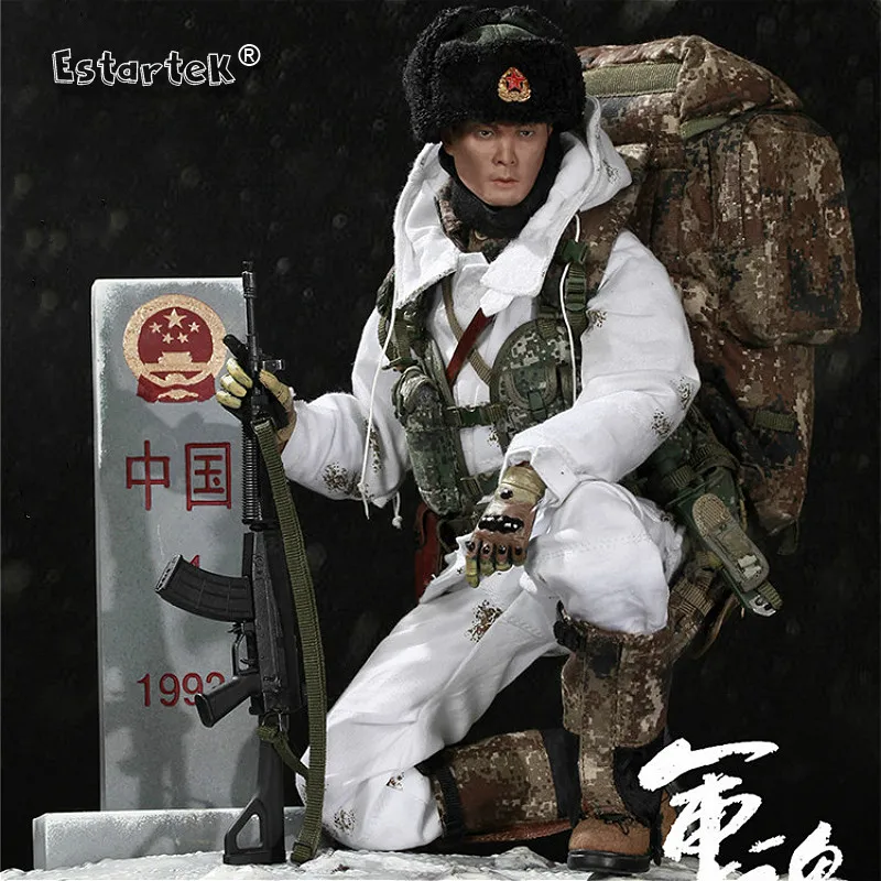 FLAGSET FS 73018 1//6th Chinese Border Guards Tactical Boot for 12/" Action Figure
