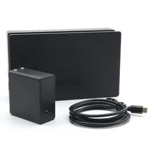 Portable AC Adapter Support TV Mode for Nintendo Switch Charger Type-C USB PD Fast Travel Wall Charger with Cable