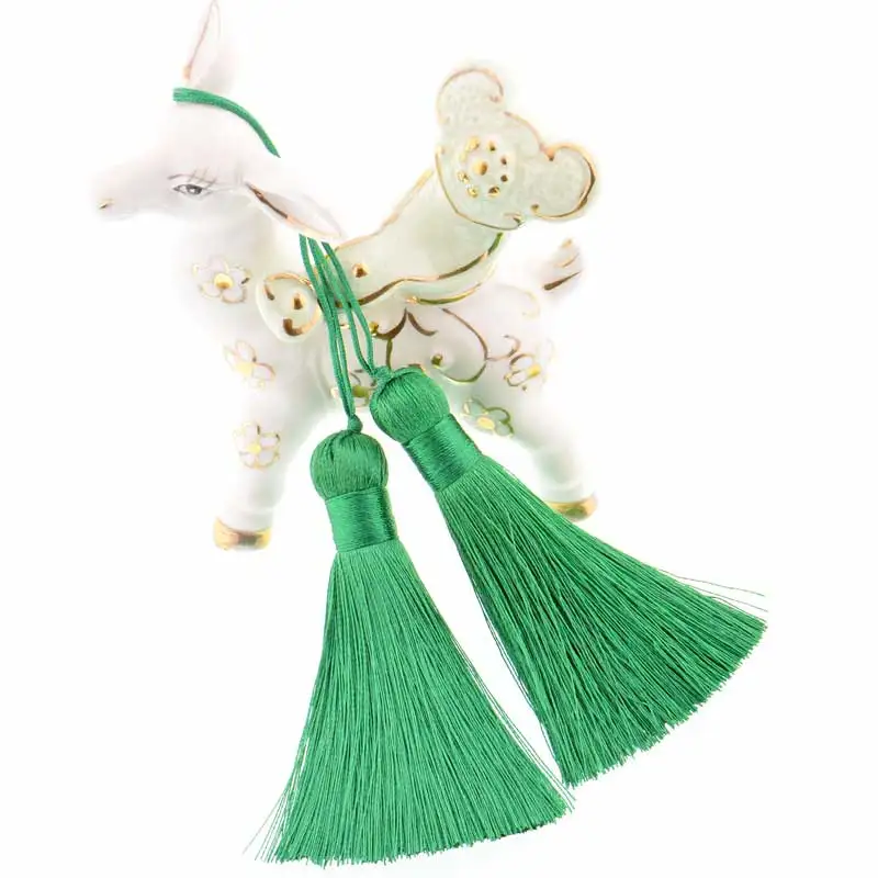 Подвеска с кисточками из шелка и хлопка 8 см|diy tassel|necklace findingscotton tassel |