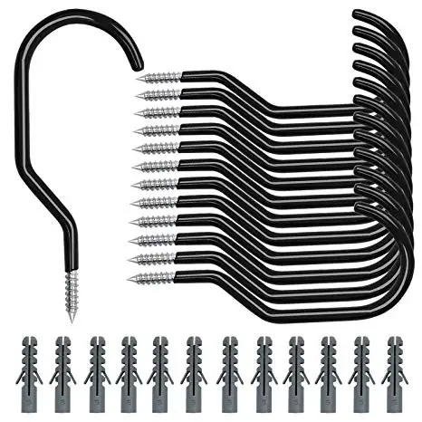 Bike Hooks 12 Pack Heavy Duty Bike Hanger Wall Ceiling Bike