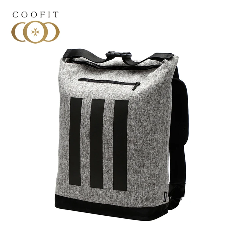 

coofit 15.6'' Casual Men Backpack Large Capacity Canvas Business Bagpack Leisure Anti-theft Waterproof Laptop Backpack For Male