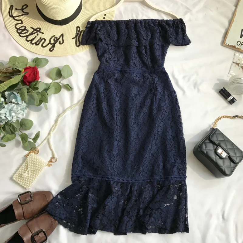 

Summer Dress Women 2019 Korean Pleated Strapless Midi Beach Party Dress Elegant Pink Women's Dresses Chiffon Vestidos ZT2027