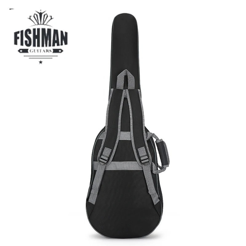Electric Guitar Case Fully Padded Bass Folk Flattop Balladry Steel-string Backpack Bass Accessories Carry Gig Oxford Guitar Bag
