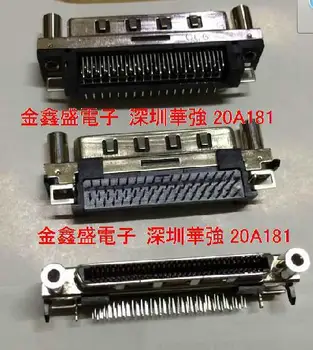 

Japan's Hond small SCSI68P electronic connectors bend 90 degrees mother VHDCI68P HDRA-E68LFDT