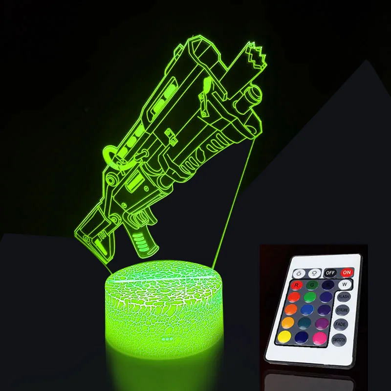 

Battle Royale NightLight LED Sleep Light Kids Bedroom Night Projection Lamp FortnightChristmas Gifts