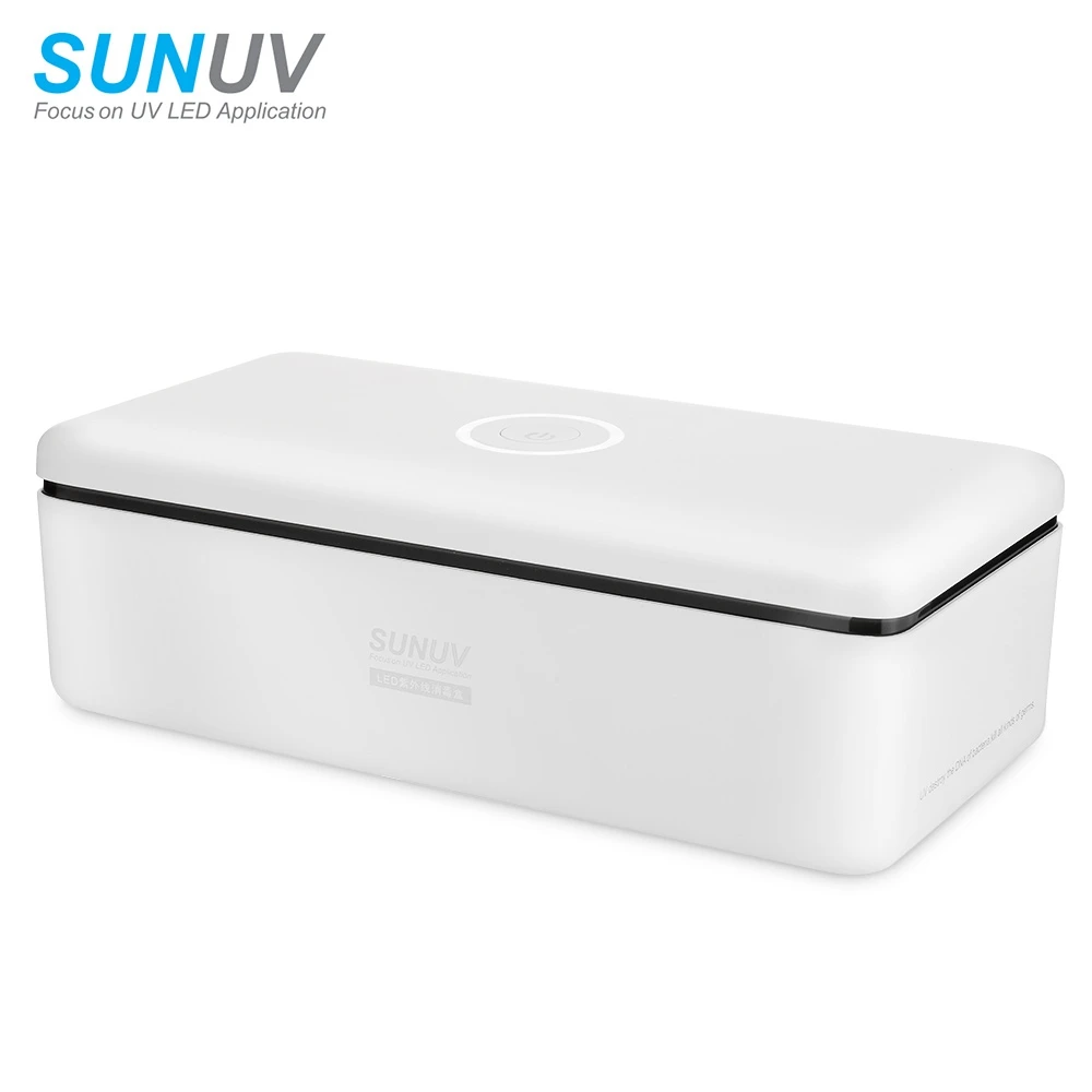 

SUNUV UV Sterilizer Box Beauty Tools Sterilizer Storage Box S2 Portable Disinfection Box Machine for Salon Nail Art Tools
