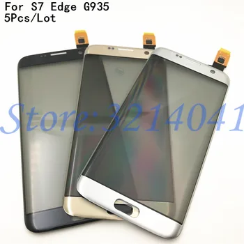 

5PCS/Lot 5.5 inches Touch screen For Samsung Galaxy S7 Edge G9350 G935 G935F Touch Screen Digitizer Sensor With Logo