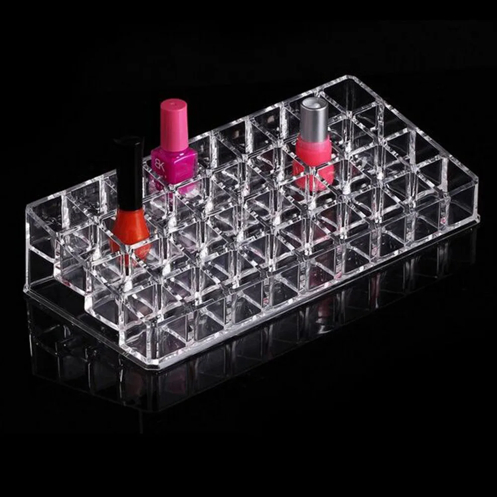 Buy 1 pcs Clear Acrylic 36 Container Showing Shelf