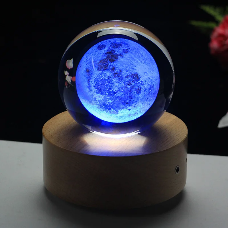 Новый Рождественский подарок со снежным глобусом деревянный Bluetooth