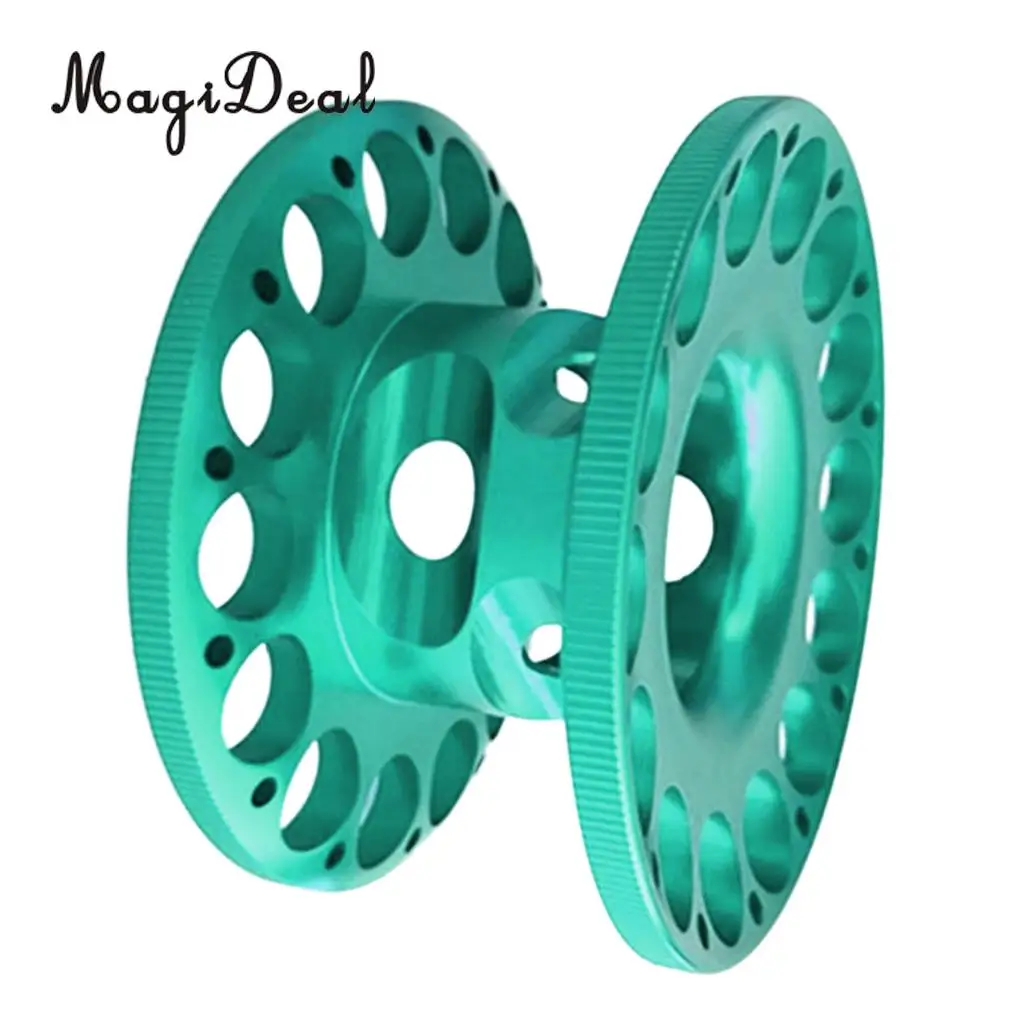 MagiDeal Lightweight Aluminum Alloy Scuba Diving Finger Reel Guide Line Spool 5 Colors Choose