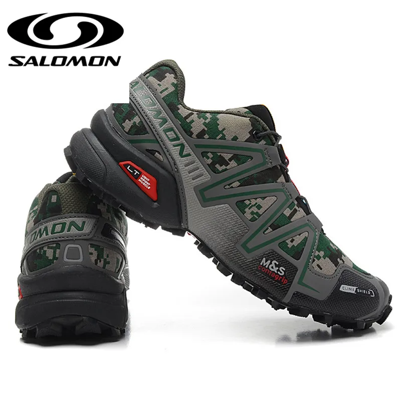 Salomon Speed Cross 3 CS III Men Shoes Professional Outdoor Male Athletic Sport Running Shoes Original Speedcross 3 Size 40-46