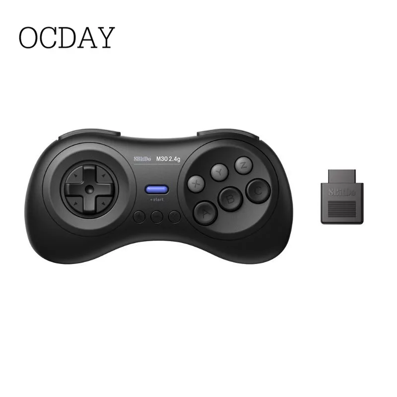 8 BitDo M30 2,4G Беспроводная Bluetooth консоль игрока Геймпад контроллер для sega Genesis для sega Mega Drive устройств