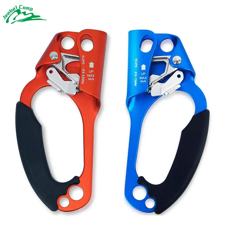

Hand Ascender Rock Climbing Tree Arborist Rappelling Gear Equipment Rope Clamp for 8~13MM Rope