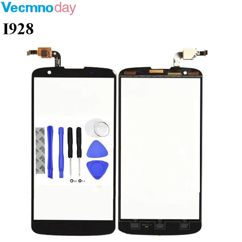 

Vecmnoday 6.0 inch Touch Panel Sensor For Philips I928 Touch Screen Digitizer Front Glass Lens Sensor Touchscreen + tools