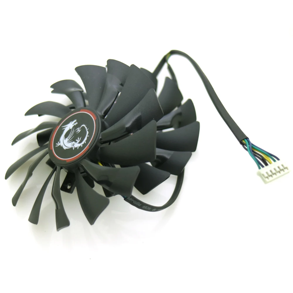 2 шт./лот PLD10010S12HH 95 мм 12 В 0 40a 6Pin VGA вентилятор для MSI GTX980Ti GTX970 GTX980 кулер видеокарт|vga