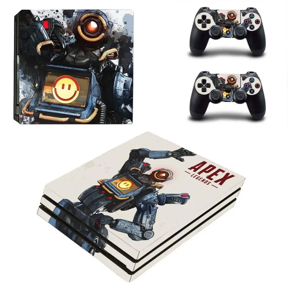 Наклейка Vinilo PS4 Pro Skin Apex legends Play station 4 Pro sticker s для консоли sony PlayStation 4 Pro и контроллера Skins - Цвет: YSP4P-3257