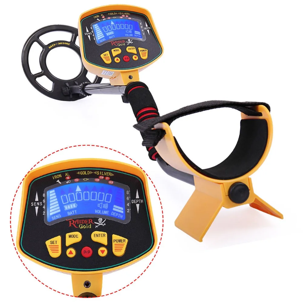 Detector de Metais Ferramentas de Pesquisa Profissional Handheld Display Ouro Escavador Luz Caçador Profundo Sensível Lcd Mod. 160672 2 Profissional handheld display lcd detector de metais
