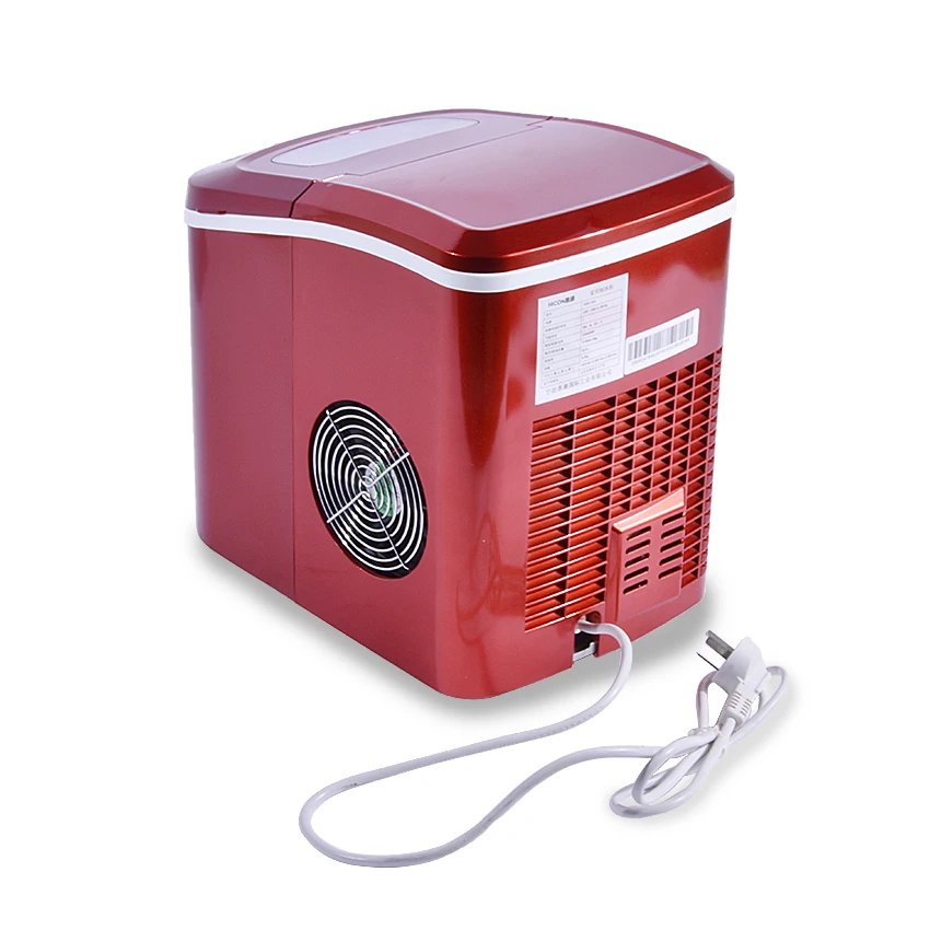 1pc15kgs/24H 220V небольшой коммерческий автоматический льдогенератор бытовой ледяной куб машина для домашнего использования, бара, кофейни