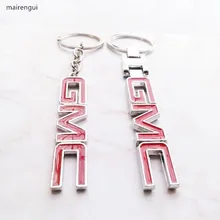 Трендовый 3D автомобильный брелок с логотипом для мужчин и женщин, модифицированный автомобильный брелок для GMC Envoy Sierra Savana Yukon, аксессуары для ключей