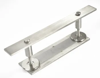 

DIYHD 12" Stainless Steel Flat Bar Two Side Brushed Barn Door Handle And Pull