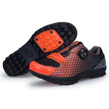 

EU33-44 Professional New Style Wear Resistant Non-slip Self-locking Mountain Bike Cycling Shoes Road Cycling Shoes MTB Road Men
