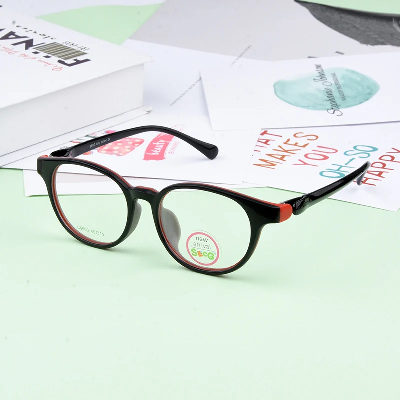 lovely Kids Glasses Frame Children Girl Boy Soft silica Glasses Leg Myopia Eyeglass Frame Optical Eyewear Eyeglasses