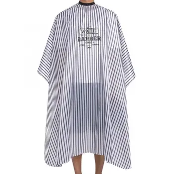 Hairdressing Waterproof Apron Cutting Salon Haircut Cape Gown Anti-static Barber Wrap 150*135cm Barber Apron popular salon barber hairdressing gown with snap button neck finished hair cape anti static fashion design hot sell stylist wrap