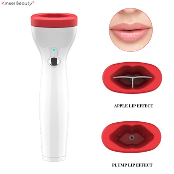 

Electric lip Plumper Enhancer With Soft Silicone Pad Lip Lifting Full Sexy Massager for Women Girls Lip Massage Facial Care Tool