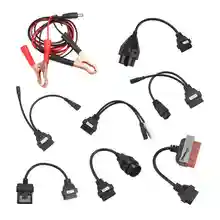 High Quality Full set 8 pcs TCS CDP cdp Pro Car Cables OBDII Diagnostic Connector For Multi-Brand Car Cable Interface