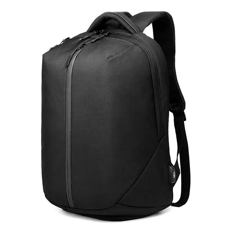 Мужской Большой Вместительный рюкзак с защитой от кражи 15," рюкзак для ноутбука подростковый рюкзак школьный рюкзак для мужчин и женщин Mochila водоотталкивающий - Цвет: Black