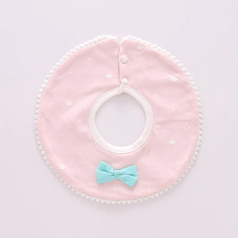 Star Circle Baby Bandana Bibs Toddler Boys Girls Burp Cloth High Quality Cotton Absorption (4)