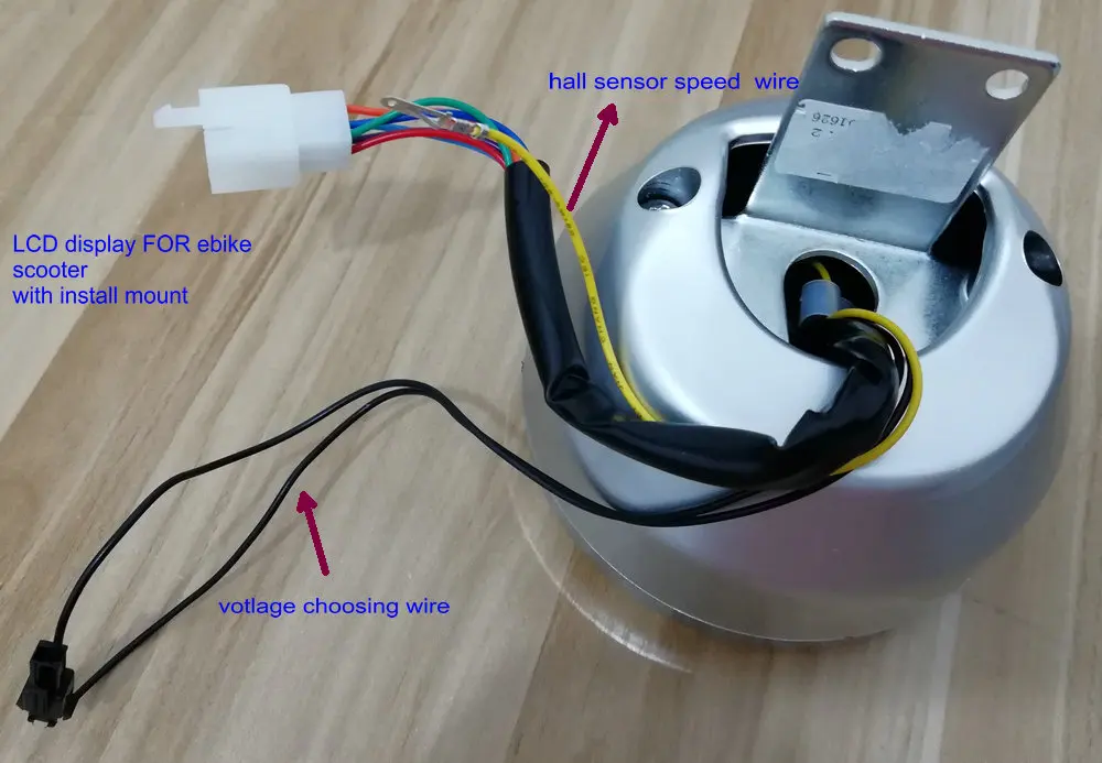 ЖК-дисплей+ Спидометр+ одометр+ 48v60v72v аккумулятора светильник индикатор для Электрический трехколесный скутер speedview Электрический велосипед комплектующие для самостоятельной сборки