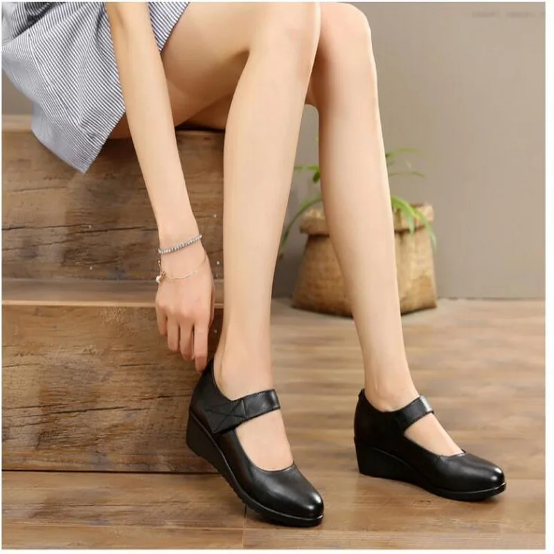 old lady flat shoes
