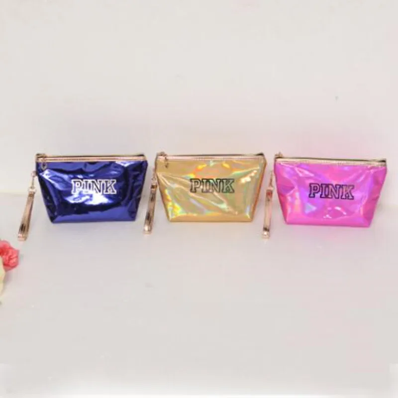 Fashion Waterproof Laser Makeup Bag Simple Portable Cosmetic Bag Clutch Purse PU Zipper Travel Makeup Organizer Bag Neceser Fashion Waterproof Laser Makeup Bag Simple Portable Cosmetic Bag Clutch Purse PU Zipper Travel Makeup Organizer Bag Neceser