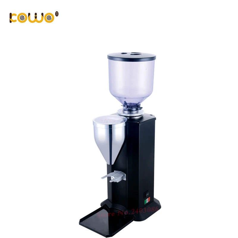 

cafe electric coffee grinder machine conical 1.5L abs hopper burr grinder coffee mill food processor