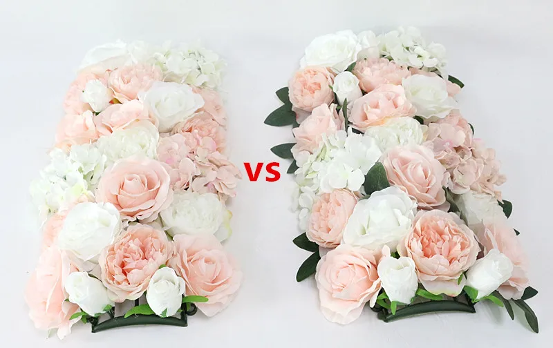 Flone Artificial Flower Row DIY Silk Flower Hydrangea Peony Rose Flower Wedding Arch Road Lead Home Hotel Party Decor DIY Flores (2)
